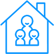 Single-Family type of home icon